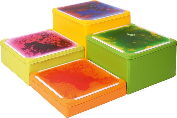 Podeste für Faszinationsmatten Quadrat 4er Set